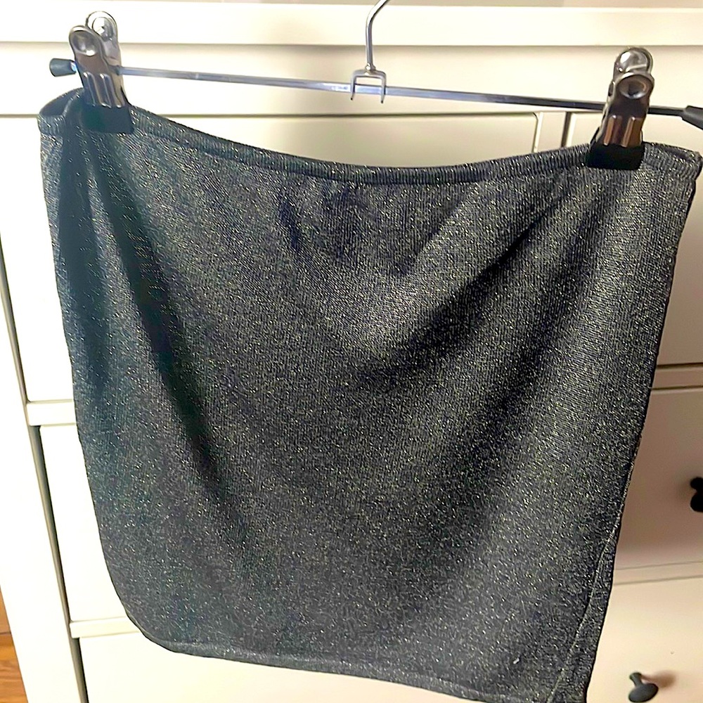 ICEBERG Shimmer Strapless Top